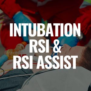 Intubation, RSI & RSI assist course